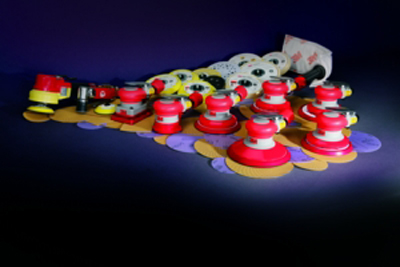 3M Random Orbital Sanders - 3M Clean Sand Sander and abrasives